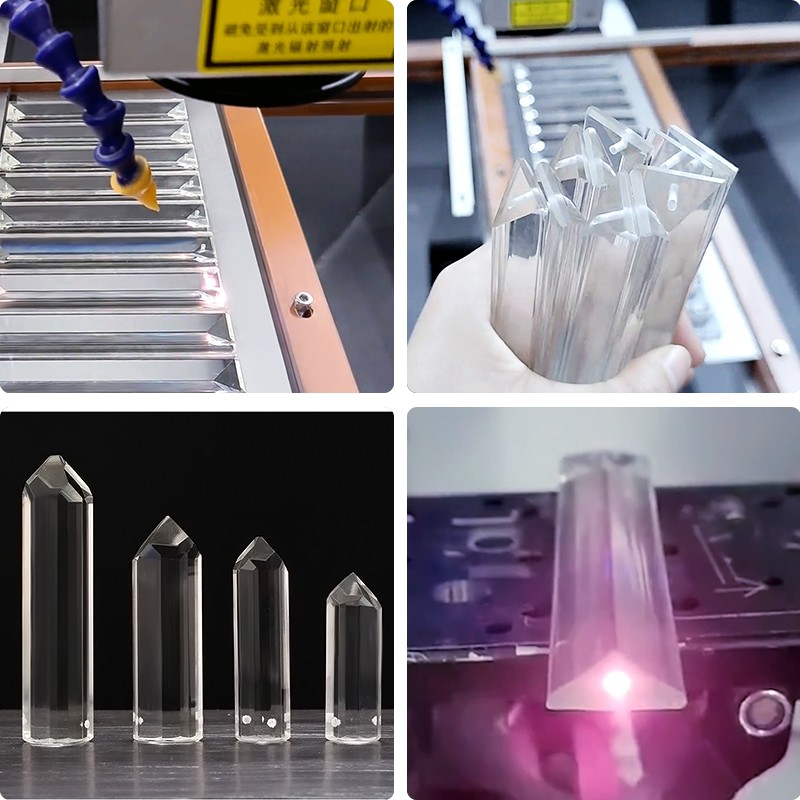水晶灯饰条玻璃激光打孔机，带来革命性改变