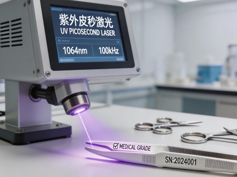 紫外皮秒打标机：医疗器械精密标记的“冷加工”利器