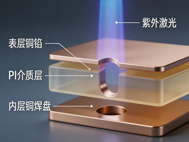 FPC激光盲孔加工进入“微米时代”：鑫镭激光FPC激光钻孔机如何破解高密度互连核心难题