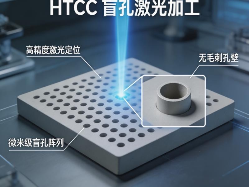 HTCC盲孔加工精度困局如何破？激光钻孔机实现±2μm精度，良率99%+实战验证